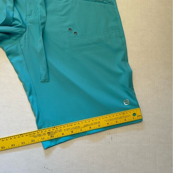 Free Country Women's Aqua Bermuda Board Shorts - Picture 9 of 9